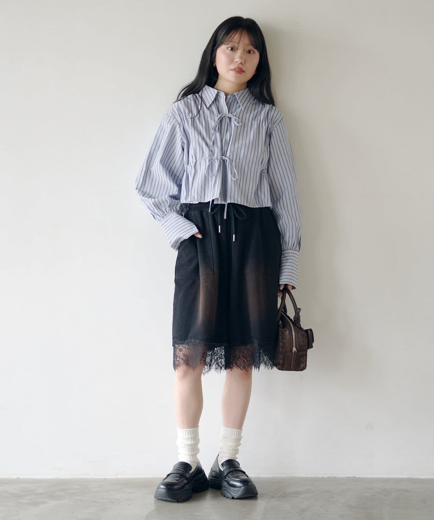 Kastane Lace邊運動短褲 - Image 9