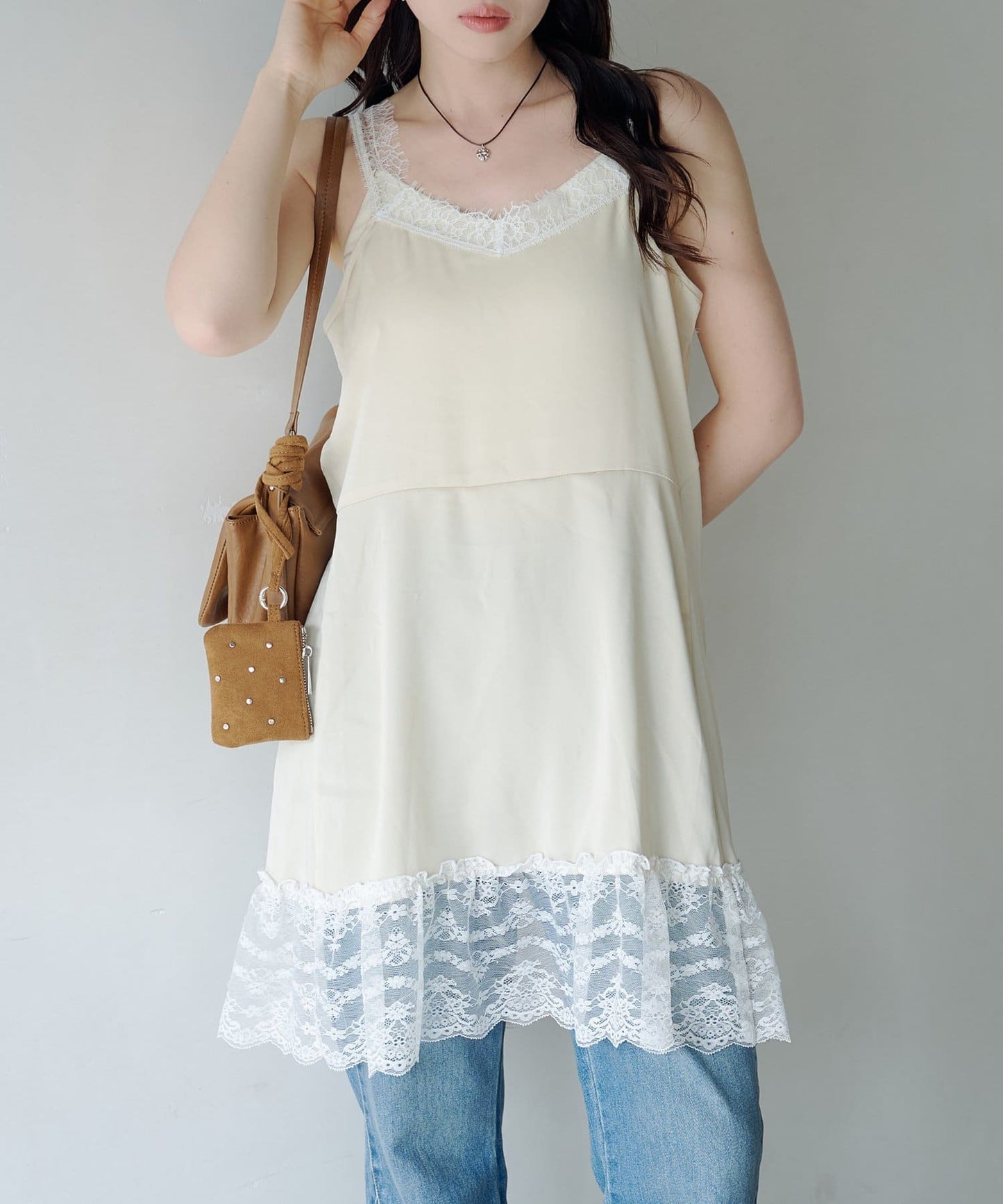 Kastane Satin lace tunic - Image 2