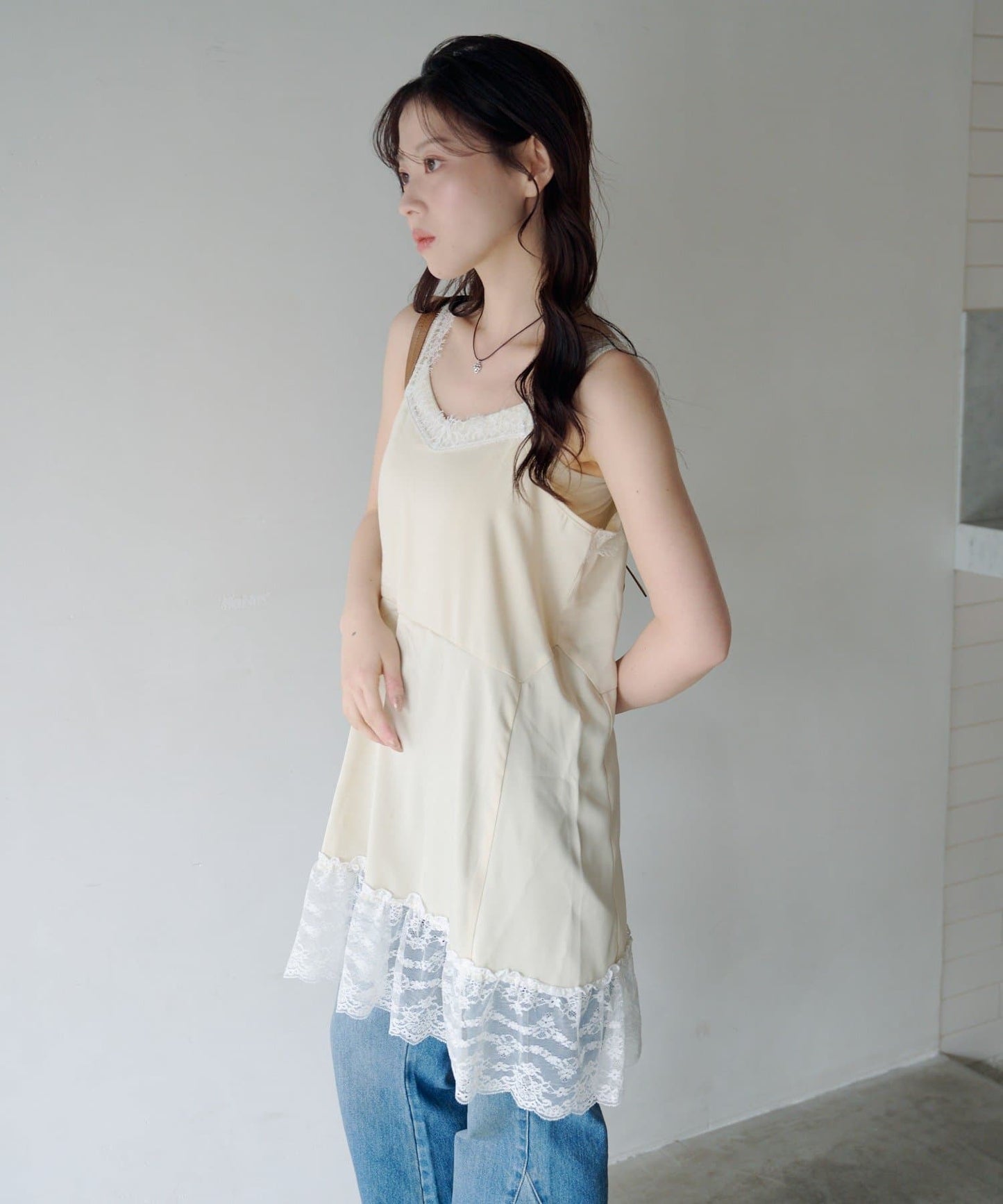 Kastane Satin lace tunic - Image 4