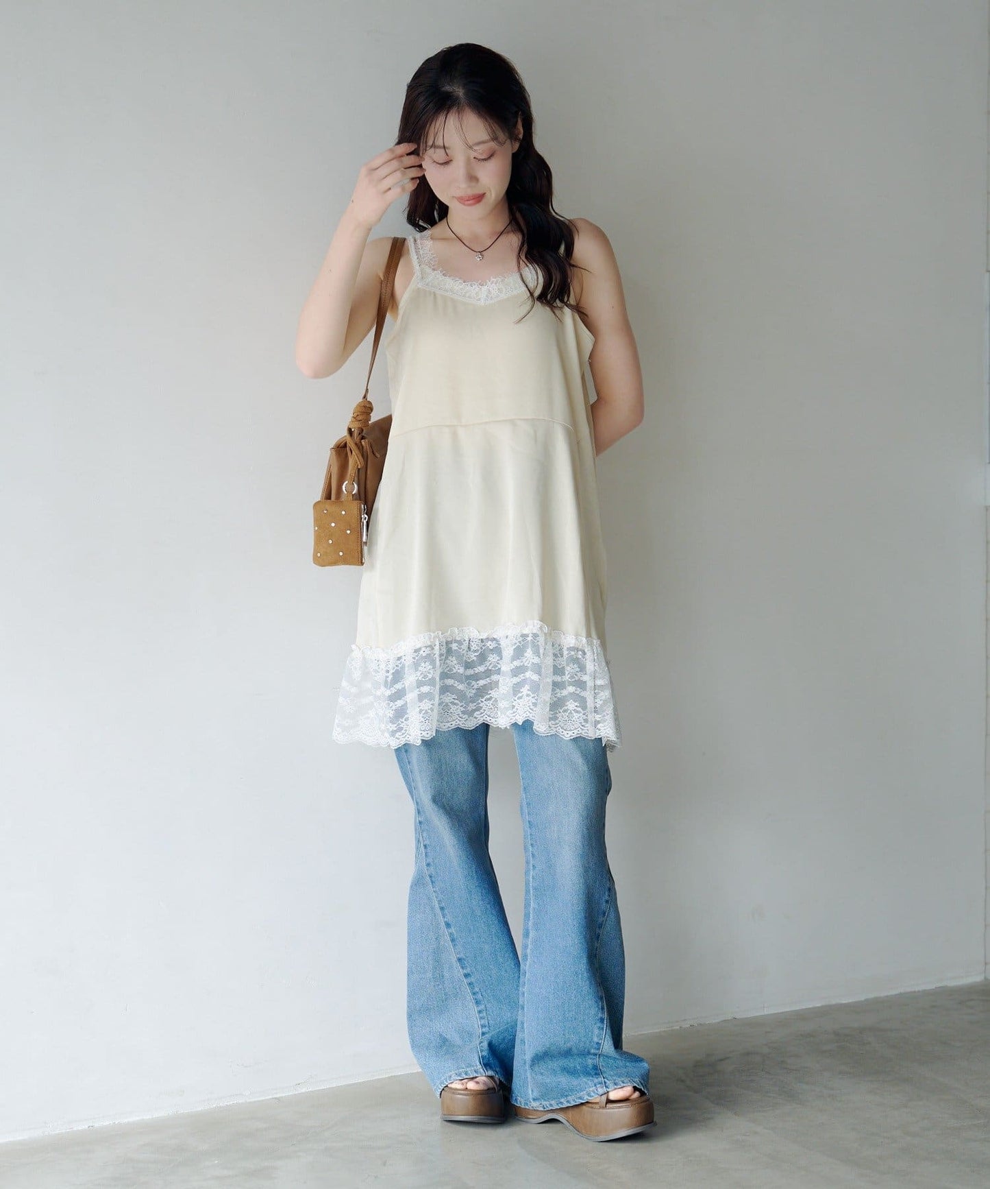 Kastane Satin lace tunic - Image 9