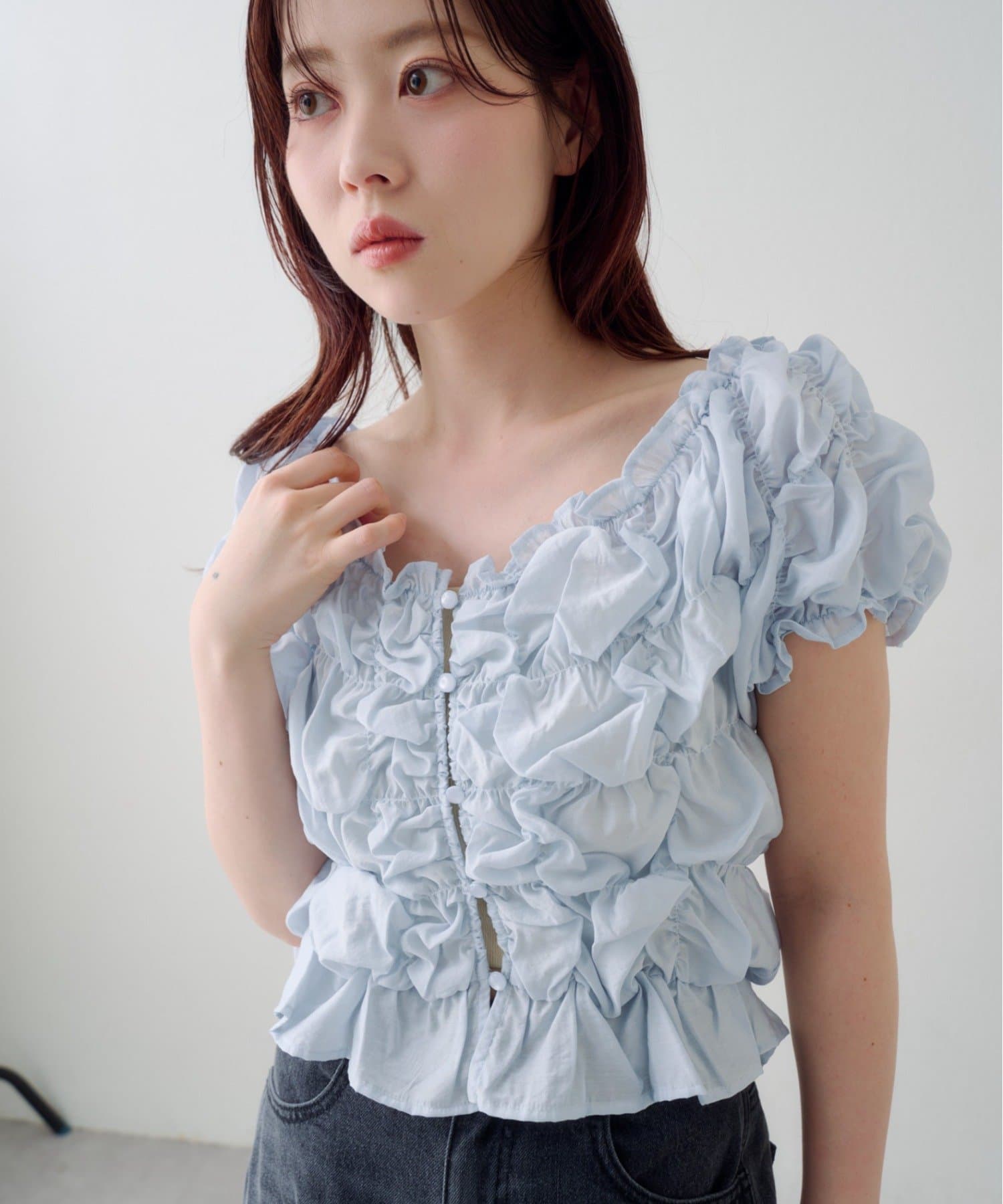 Kastane Crinkled blouse - Image 5