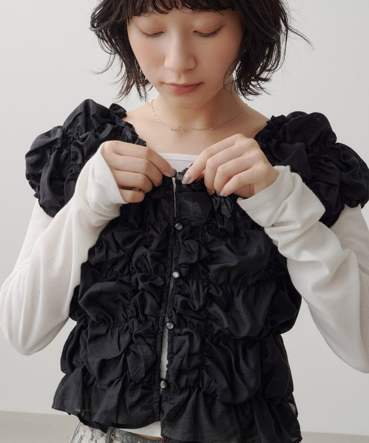 Kastane Crinkled blouse - Image 102