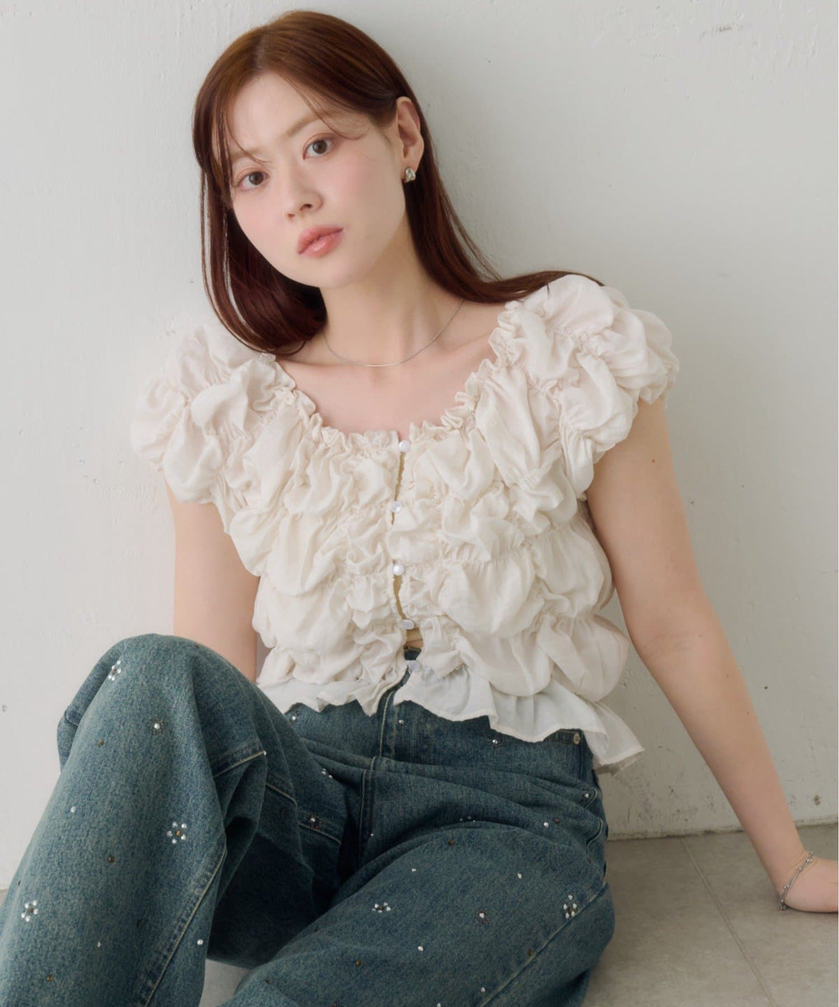Kastane Crinkled blouse - Image 125