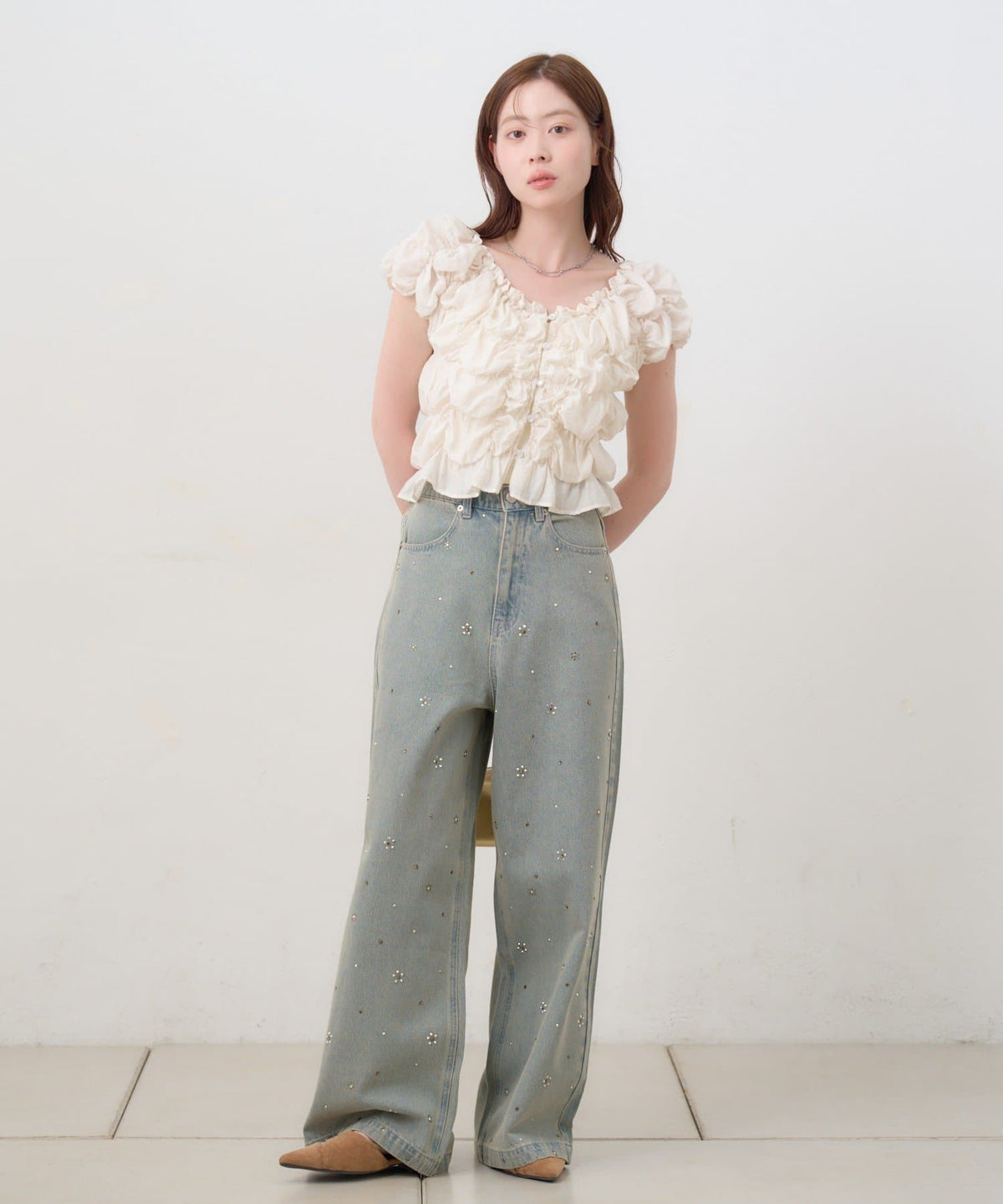 Kastane Crinkled blouse - Image 130