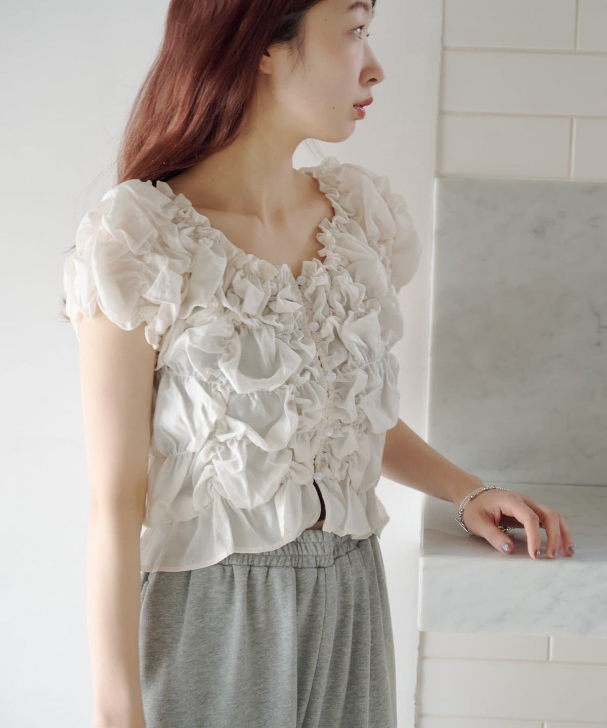Kastane Crinkled blouse - Image 145