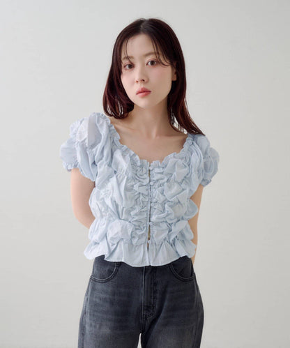 Kastane Crinkled blouse - Image 1