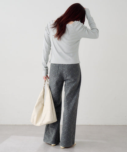Kastane [Straight] floral embroidered denim - Image 17