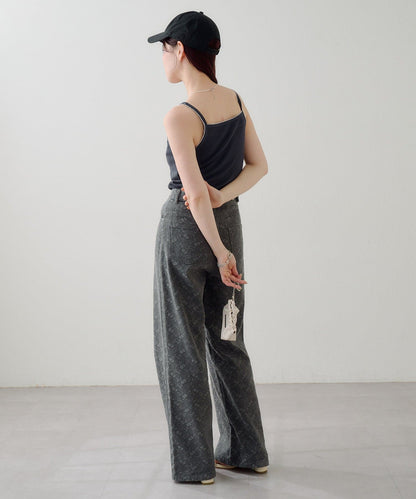 Kastane [Straight] floral embroidered denim - Image 27
