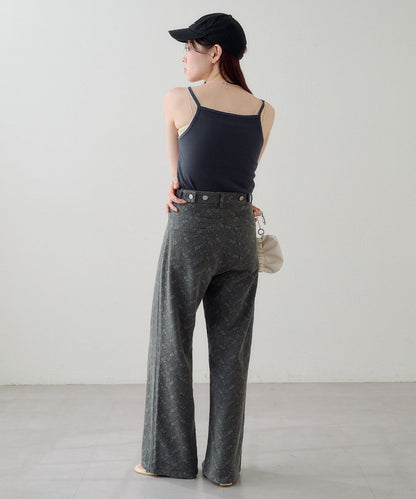Kastane [Straight] floral embroidered denim - Image 28