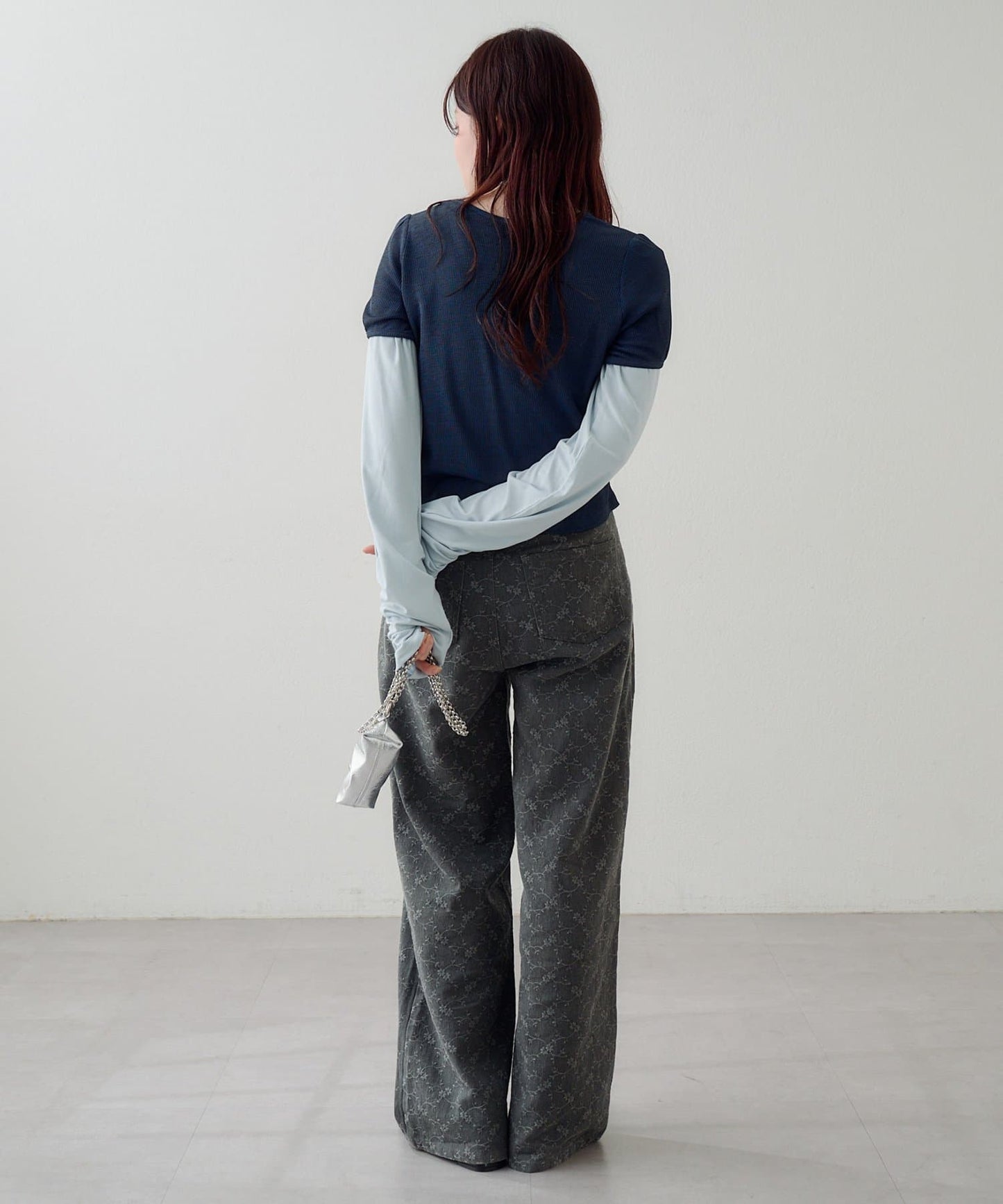Kastane [Straight] floral embroidered denim - Image 32