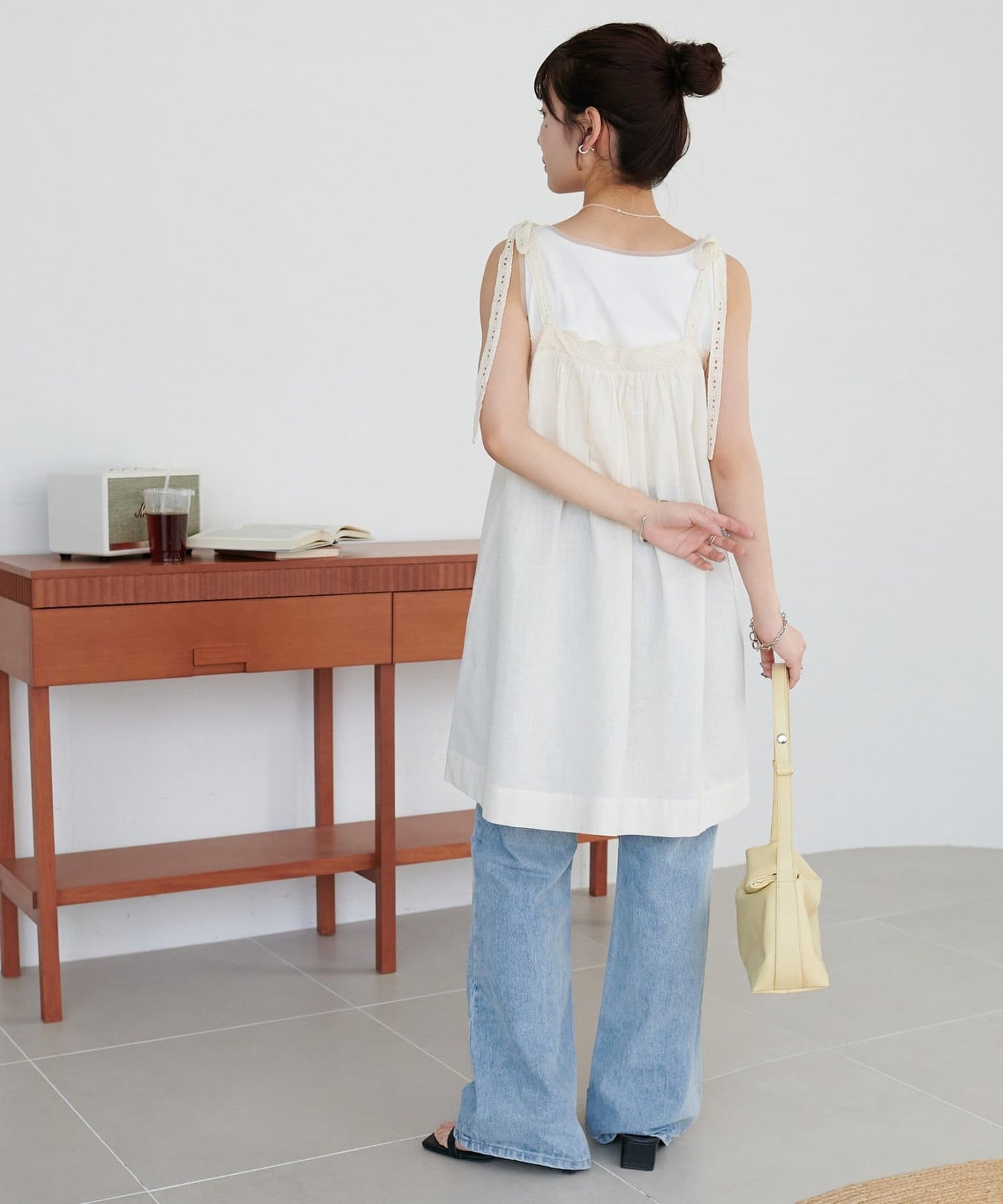 DISCOAT 印度棉 ribbon lace tunic - Image 11