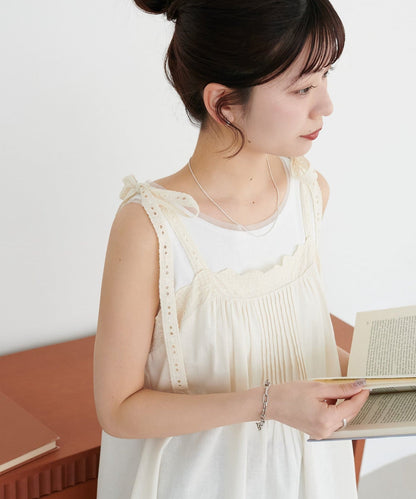 DISCOAT 印度棉 ribbon lace tunic - Image 5