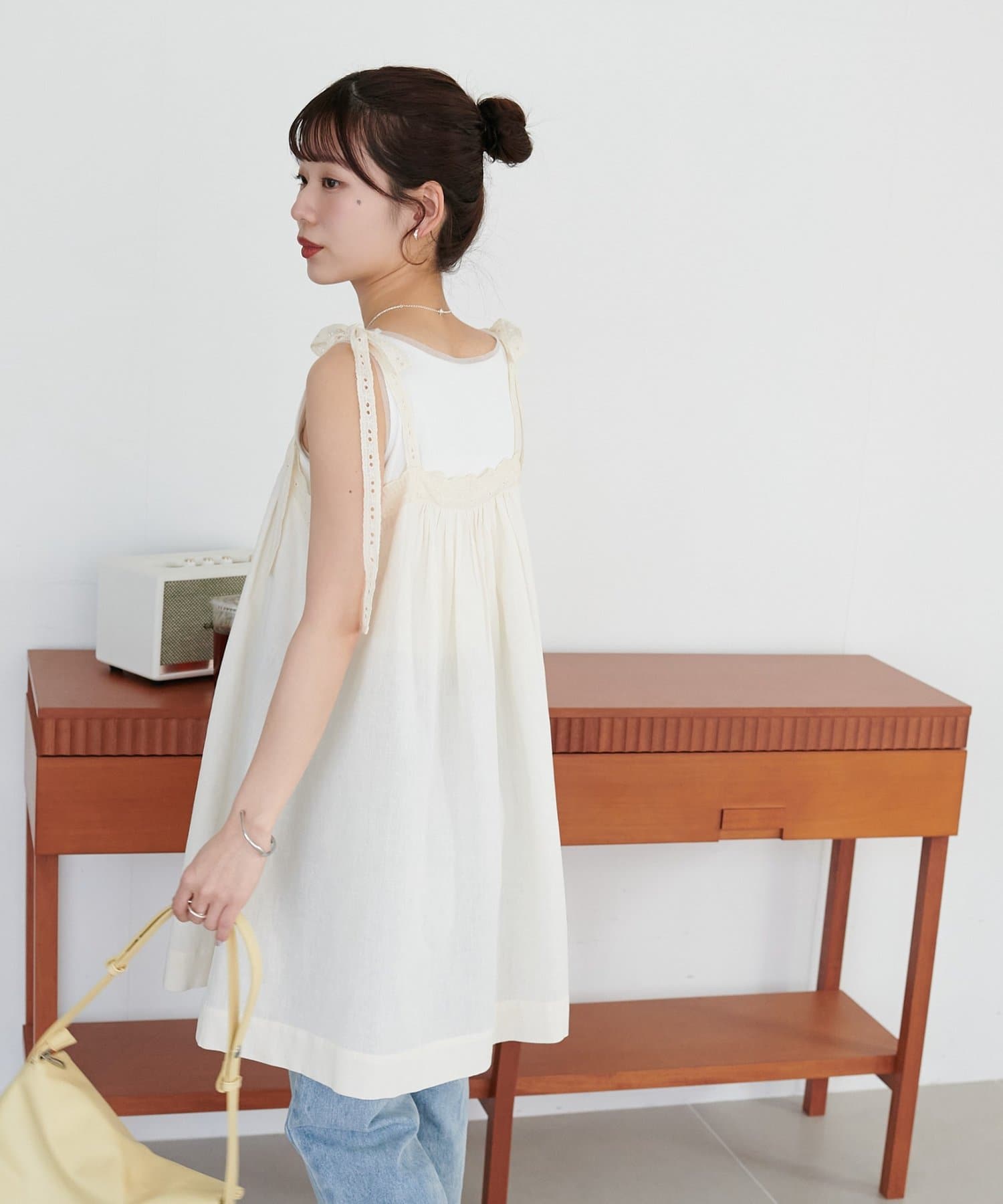 DISCOAT 印度棉 ribbon lace tunic - Image 9