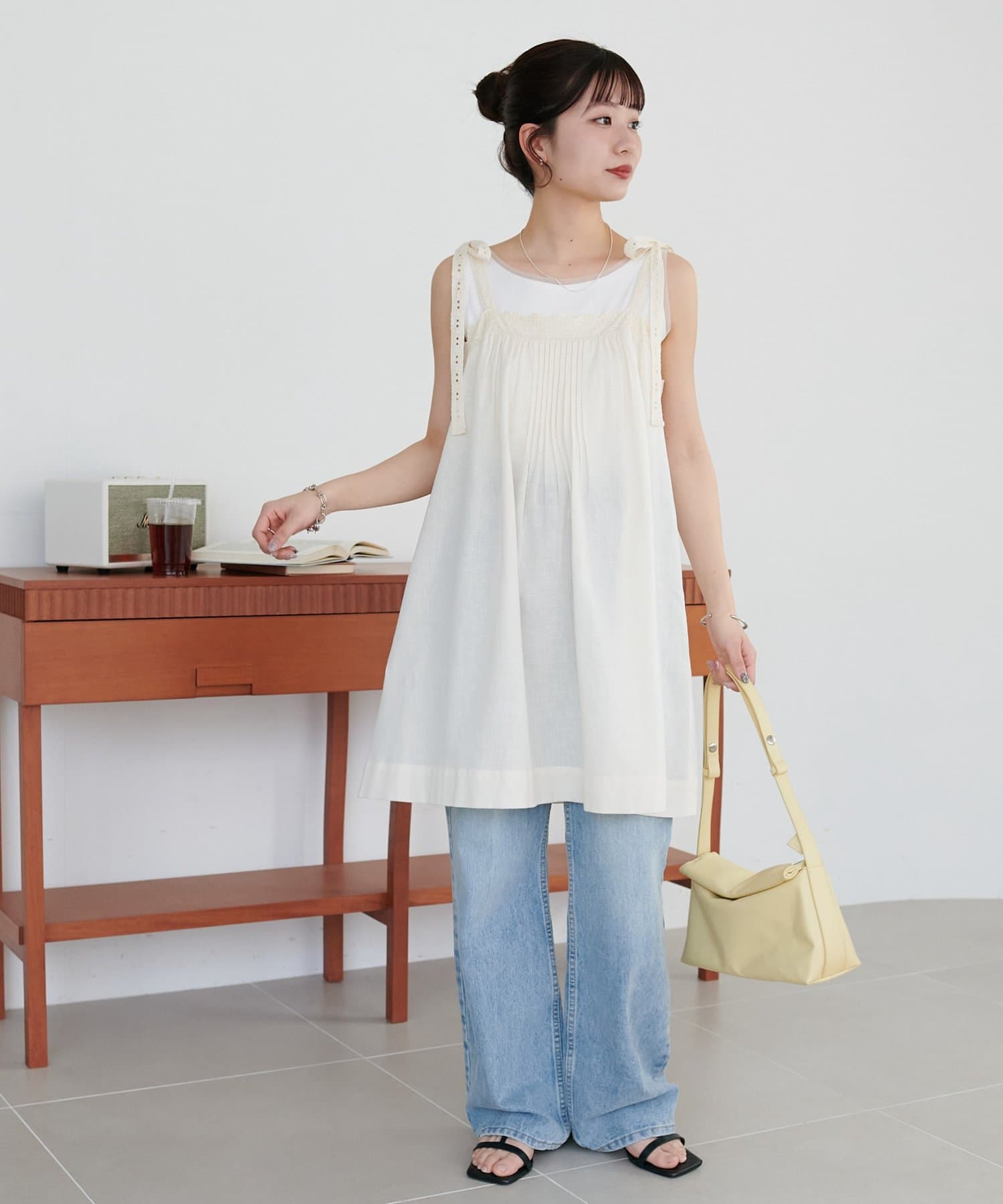 DISCOAT 印度棉 ribbon lace tunic - Image 10