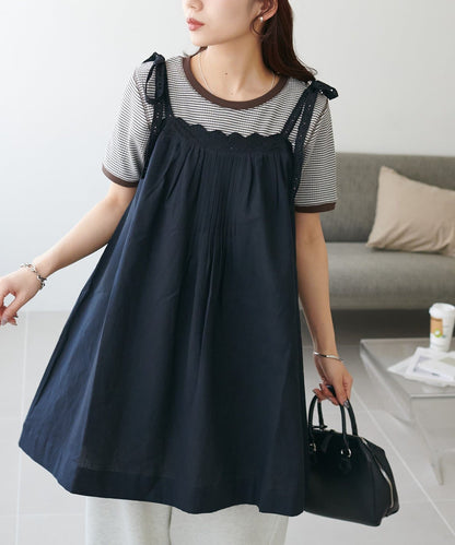 DISCOAT 印度棉 ribbon lace tunic - Image 24