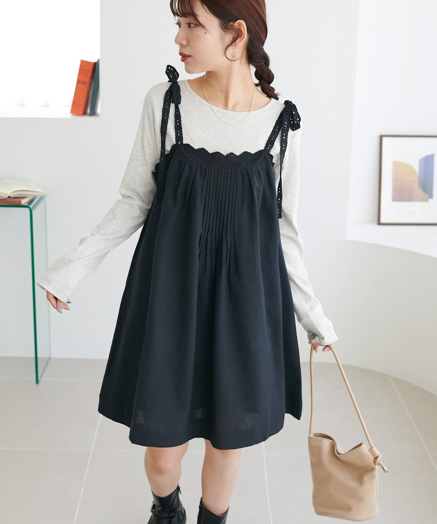 DISCOAT 印度棉 ribbon lace tunic - Image 26