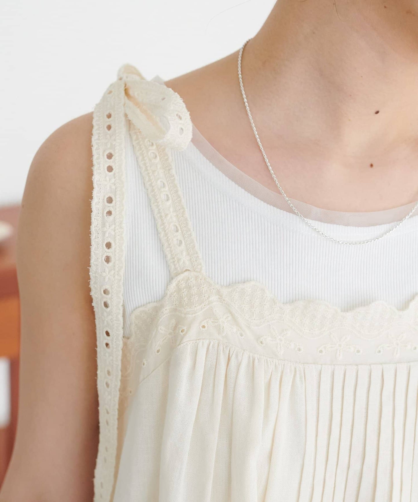 DISCOAT 印度棉 ribbon lace tunic - Image 29