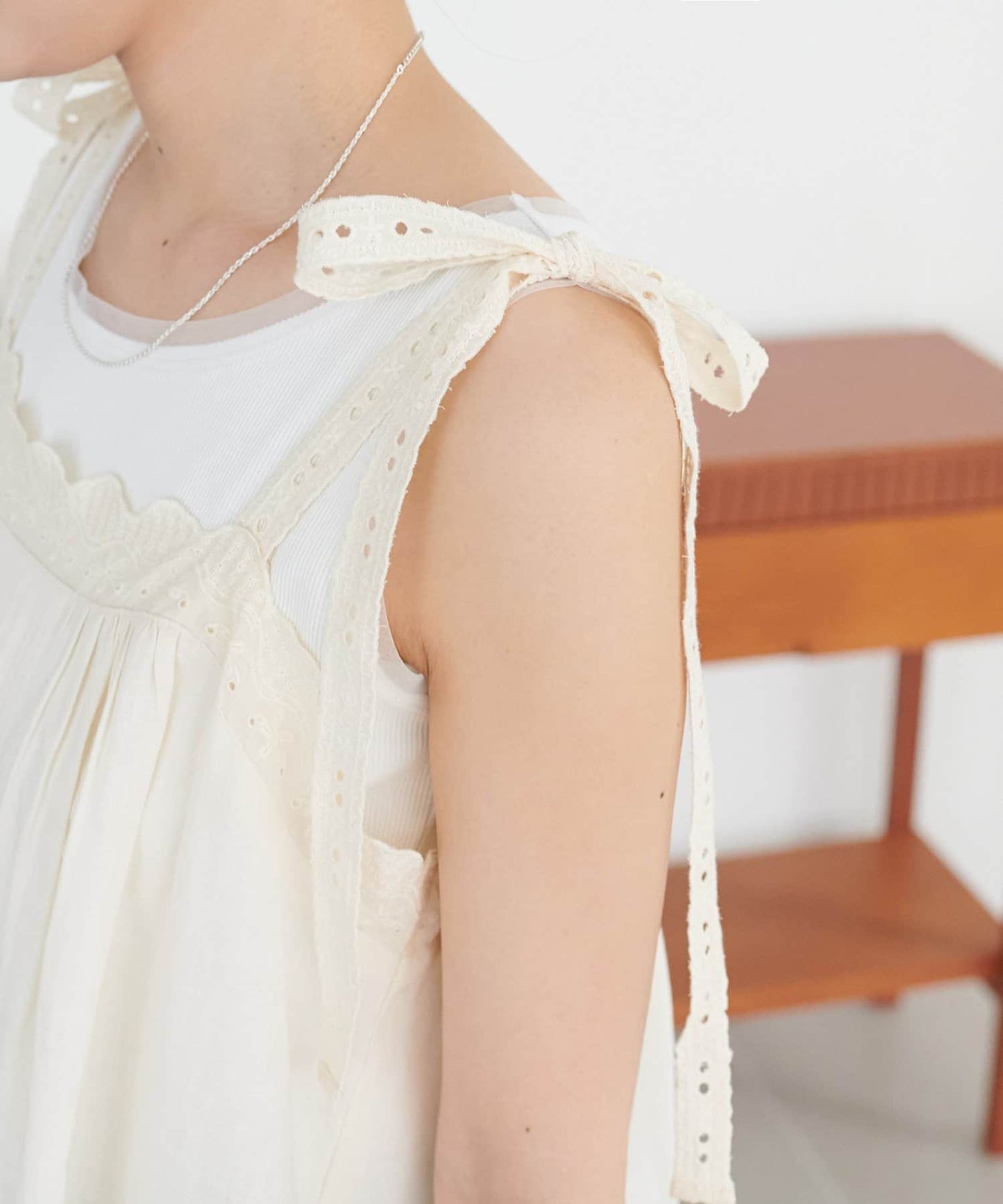 DISCOAT 印度棉 ribbon lace tunic - Image 30
