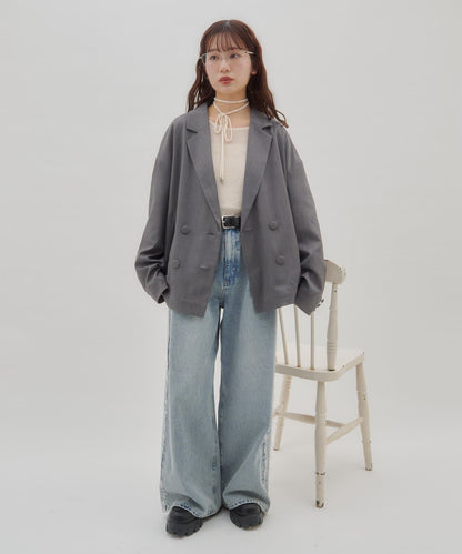 umm. By Discoat Lace下擺西裝外套 - Image 22
