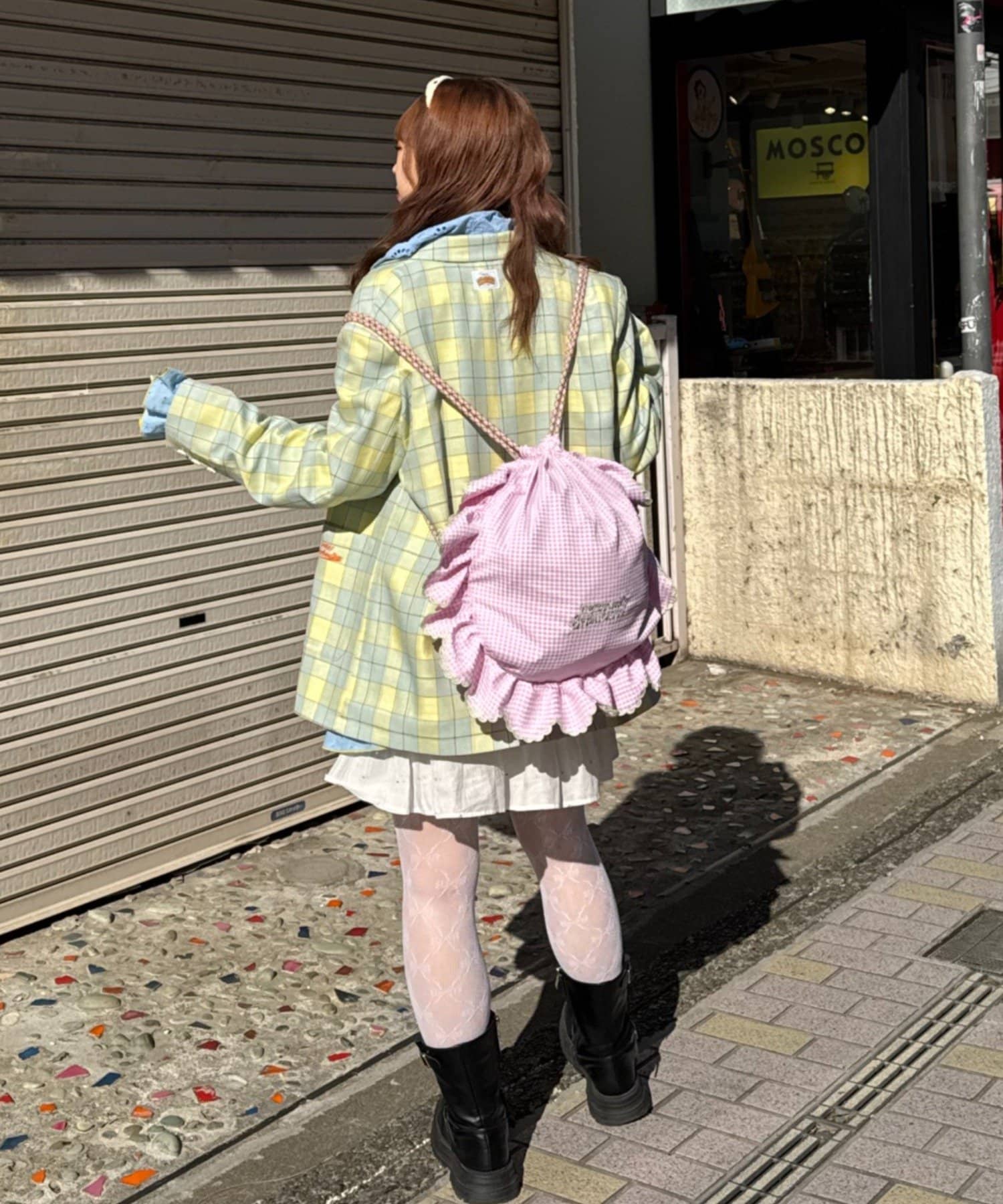 HELLO.SANFRANCISCO 花花紐扣格紋外套 - Image 28