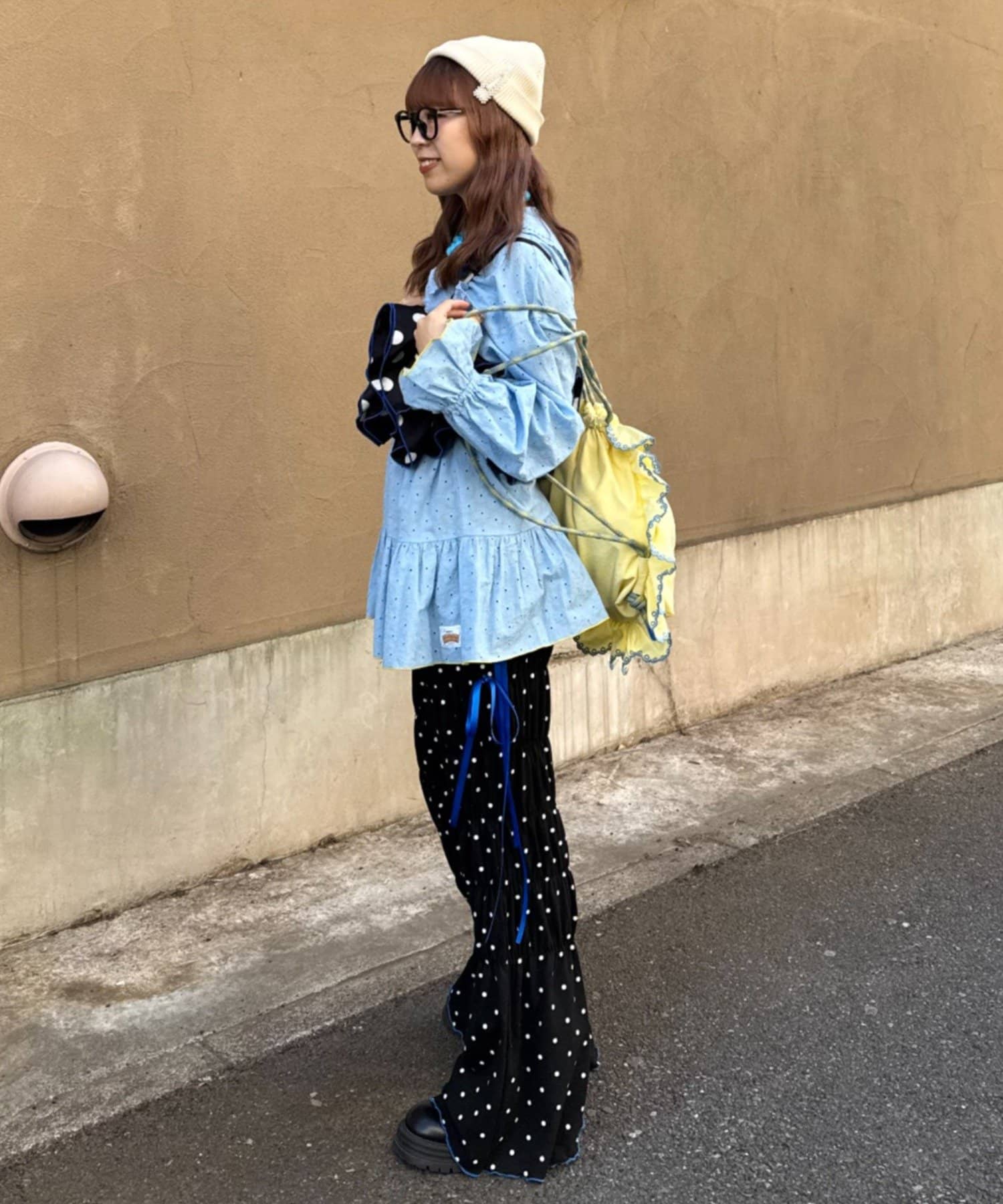 HELLO.SANFRANCISCO Frill lace tunic blouse - Image 26