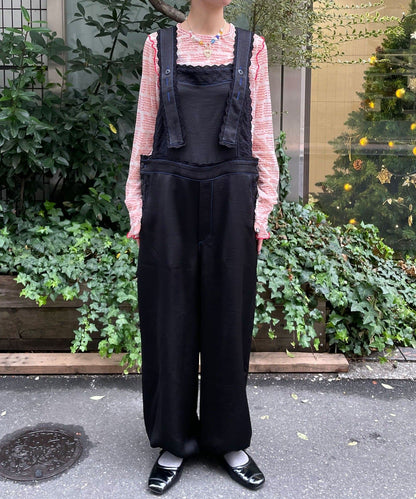 HELLO.SANFRANCISCO Lace緞面連身褲 - Image 20