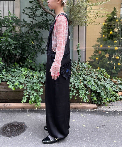 HELLO.SANFRANCISCO Lace緞面連身褲 - Image 21