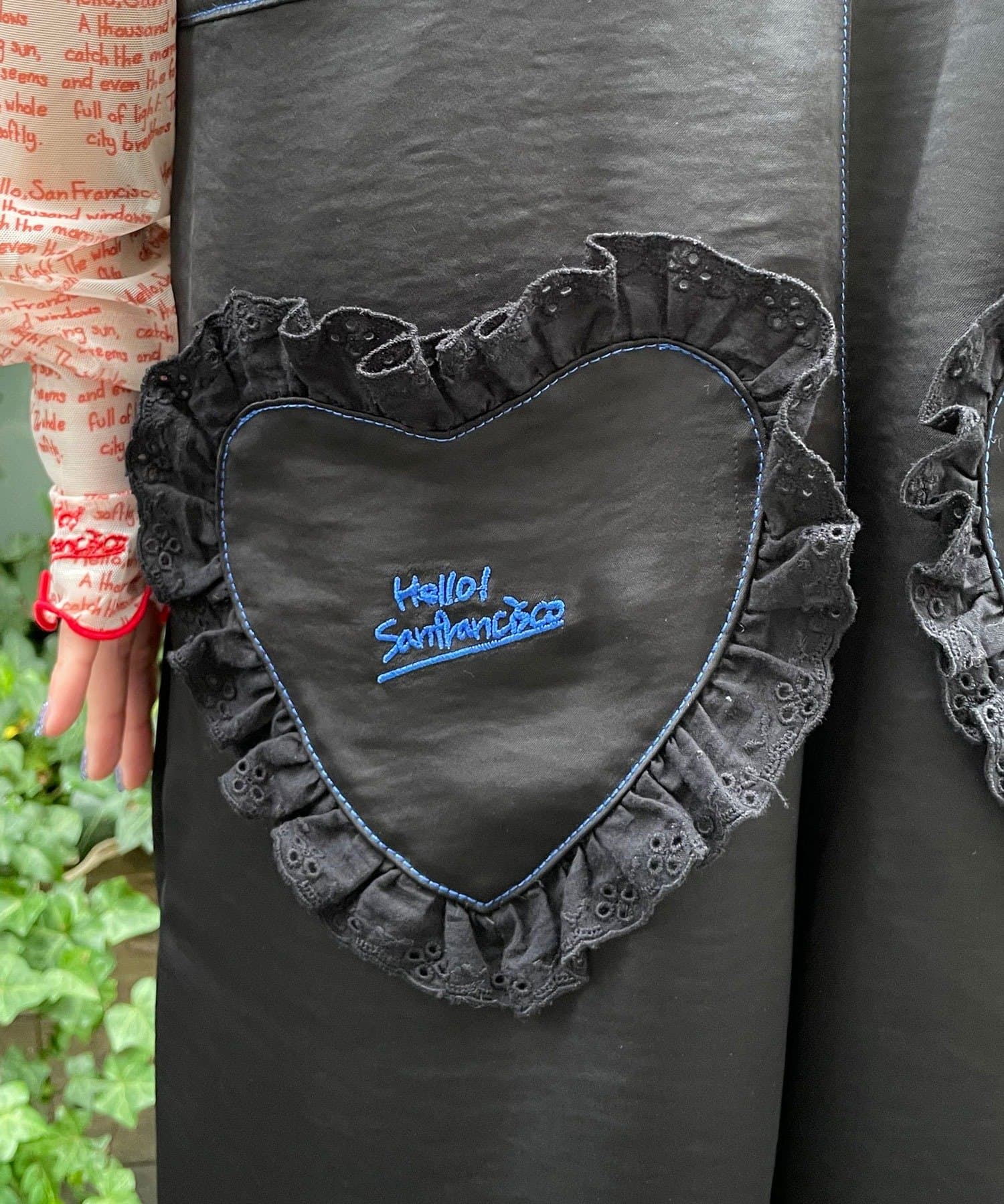 HELLO.SANFRANCISCO Lace緞面連身褲 - Image 24