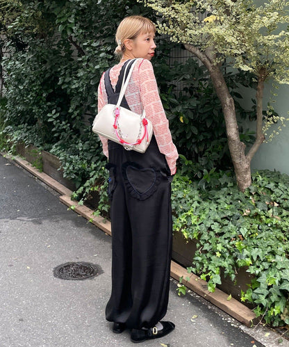 HELLO.SANFRANCISCO Lace緞面連身褲 - Image 19