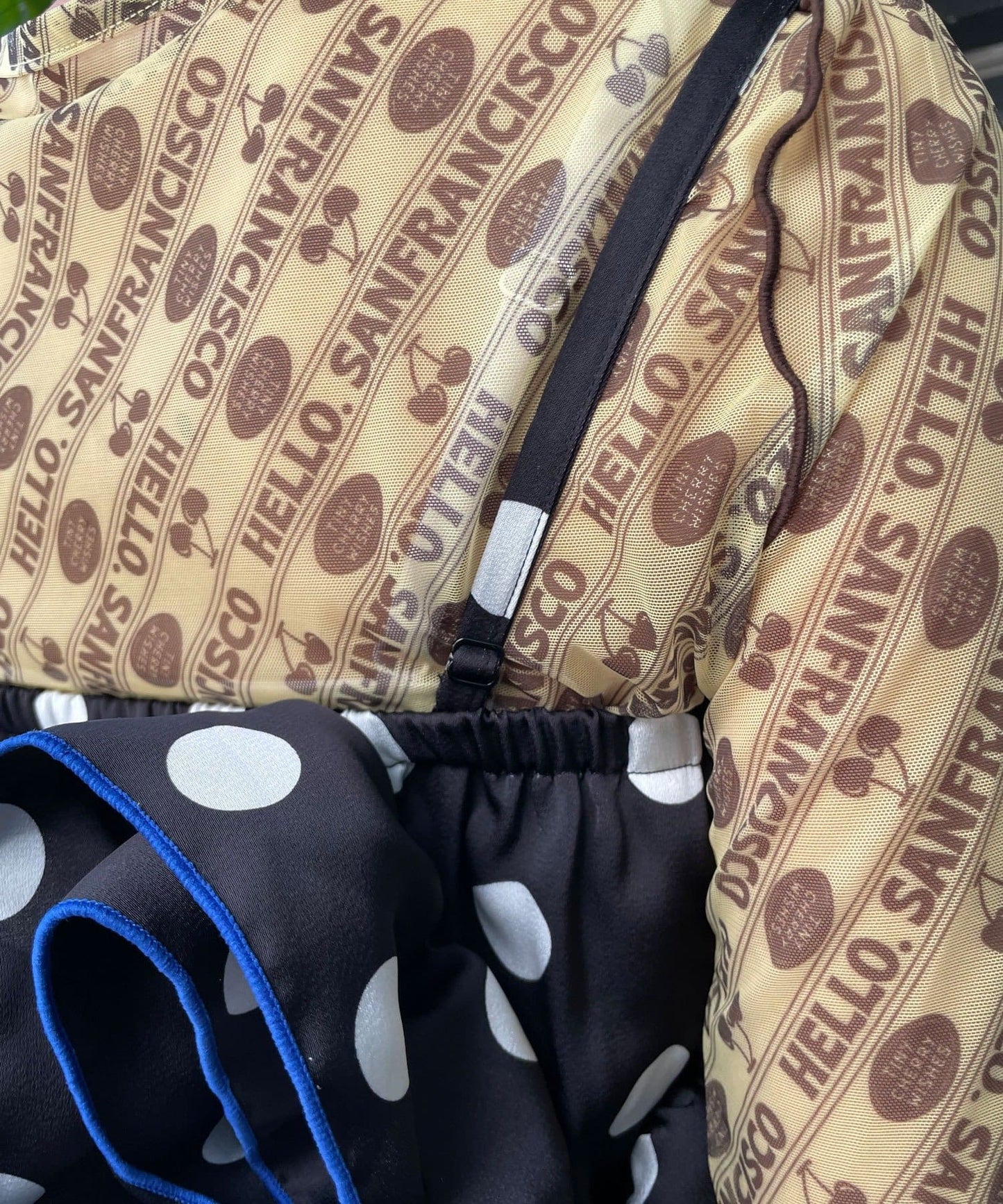 波點荷葉邊bustier - Image 24