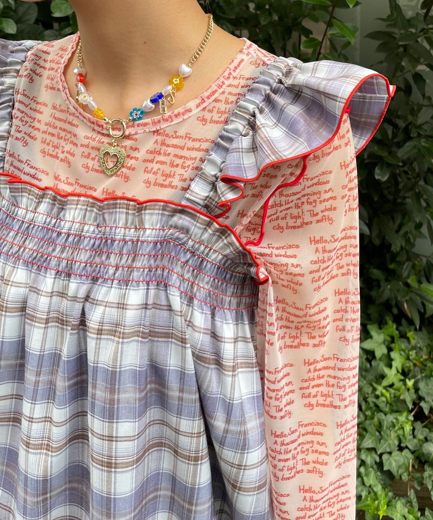 HELLO.SANFRANCISCO 格仔束腰ops - Image 14