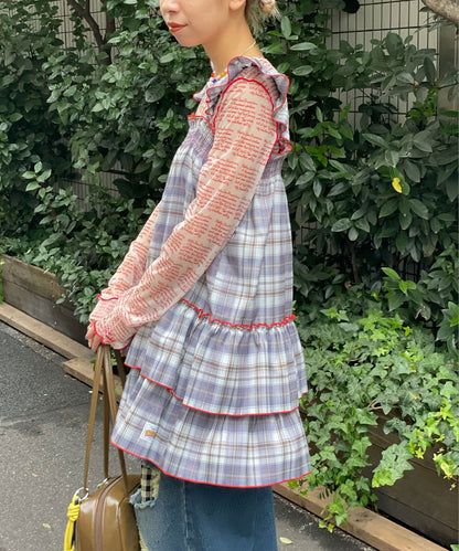 HELLO.SANFRANCISCO 格仔束腰ops - Image 6