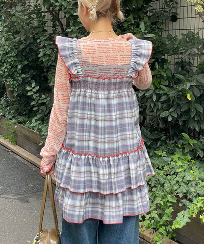 HELLO.SANFRANCISCO 格仔束腰ops - Image 7