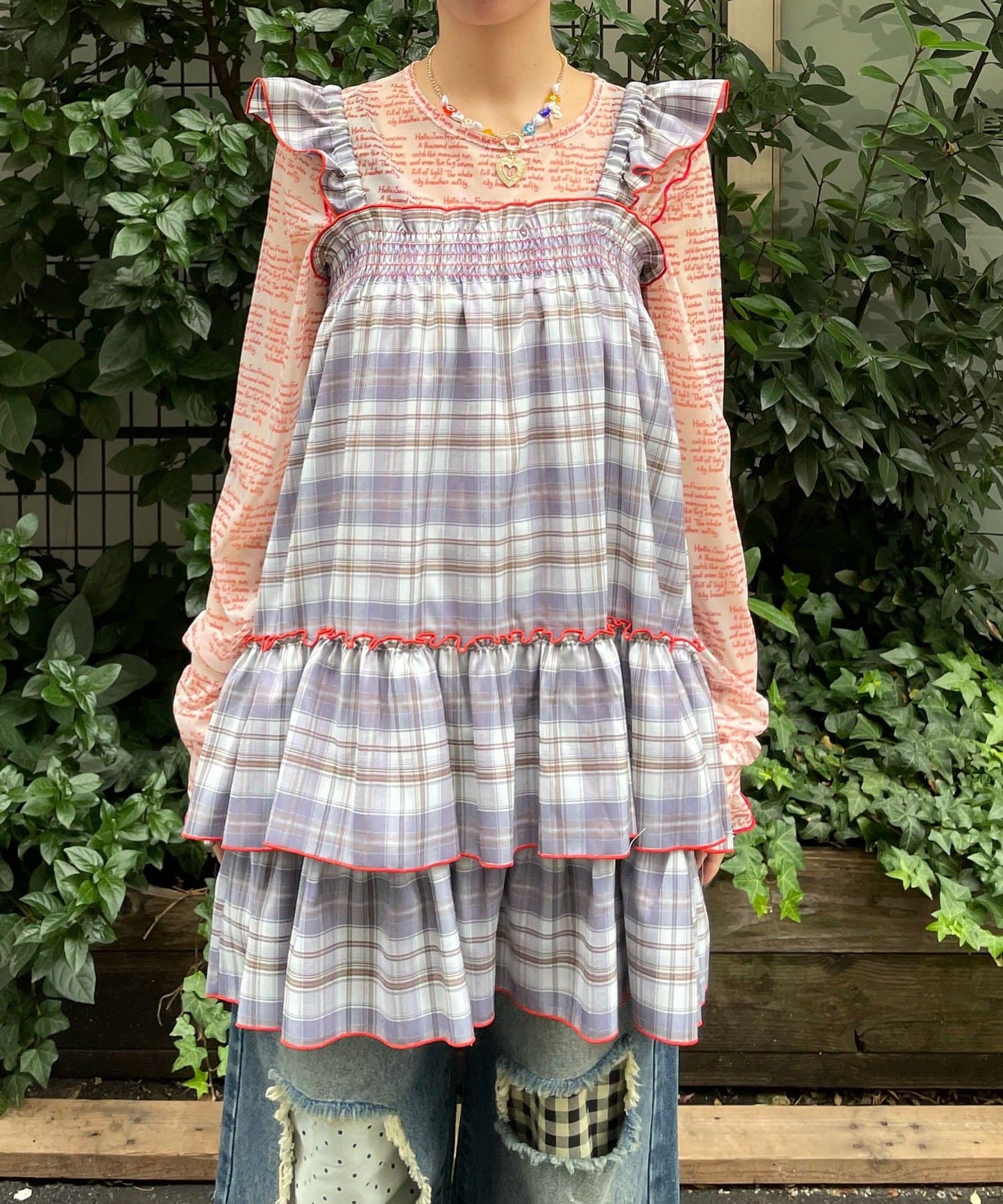 HELLO.SANFRANCISCO 格仔束腰ops - Image 11