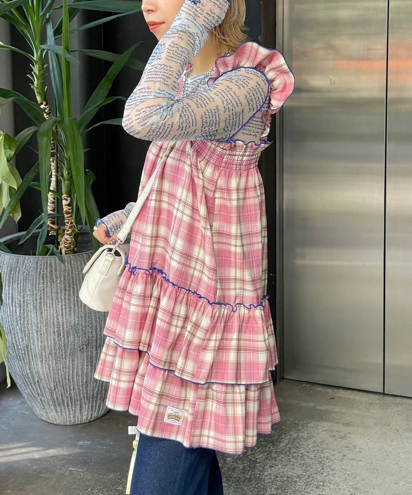 HELLO.SANFRANCISCO 格仔束腰ops - Image 19