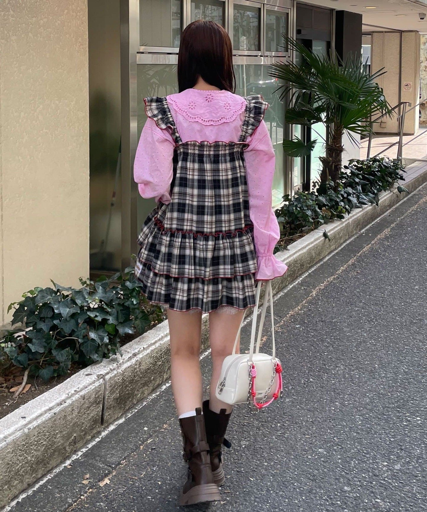 HELLO.SANFRANCISCO 格仔束腰ops - Image 32