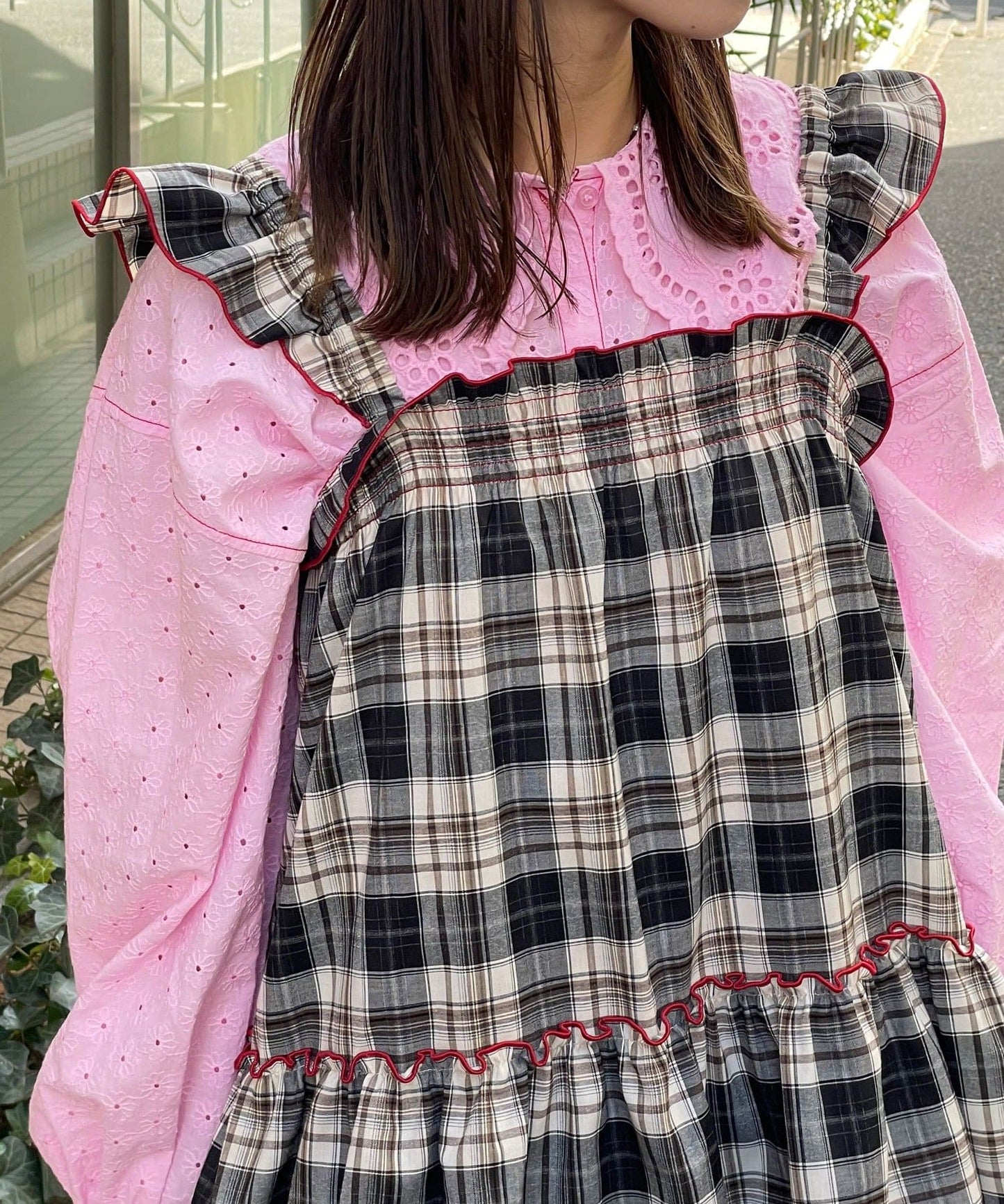 HELLO.SANFRANCISCO 格仔束腰ops - Image 27