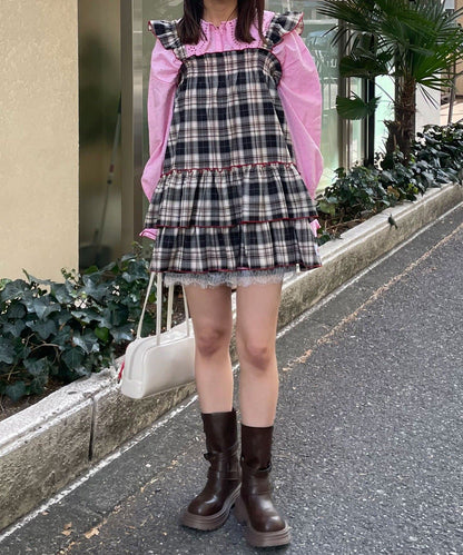 HELLO.SANFRANCISCO 格仔束腰ops - Image 30