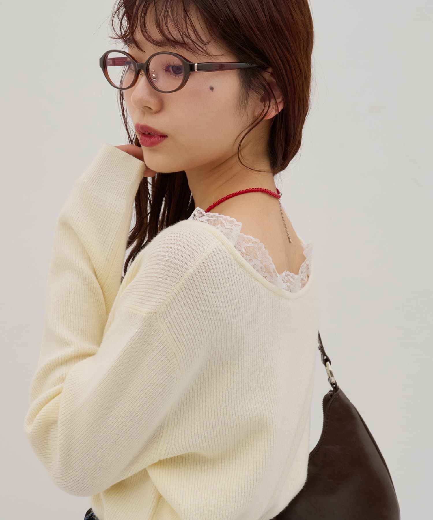umm. By Discoat Lace-docking pullover - Image 9