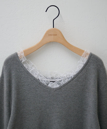 umm. By Discoat Lace-docking pullover - Image 21