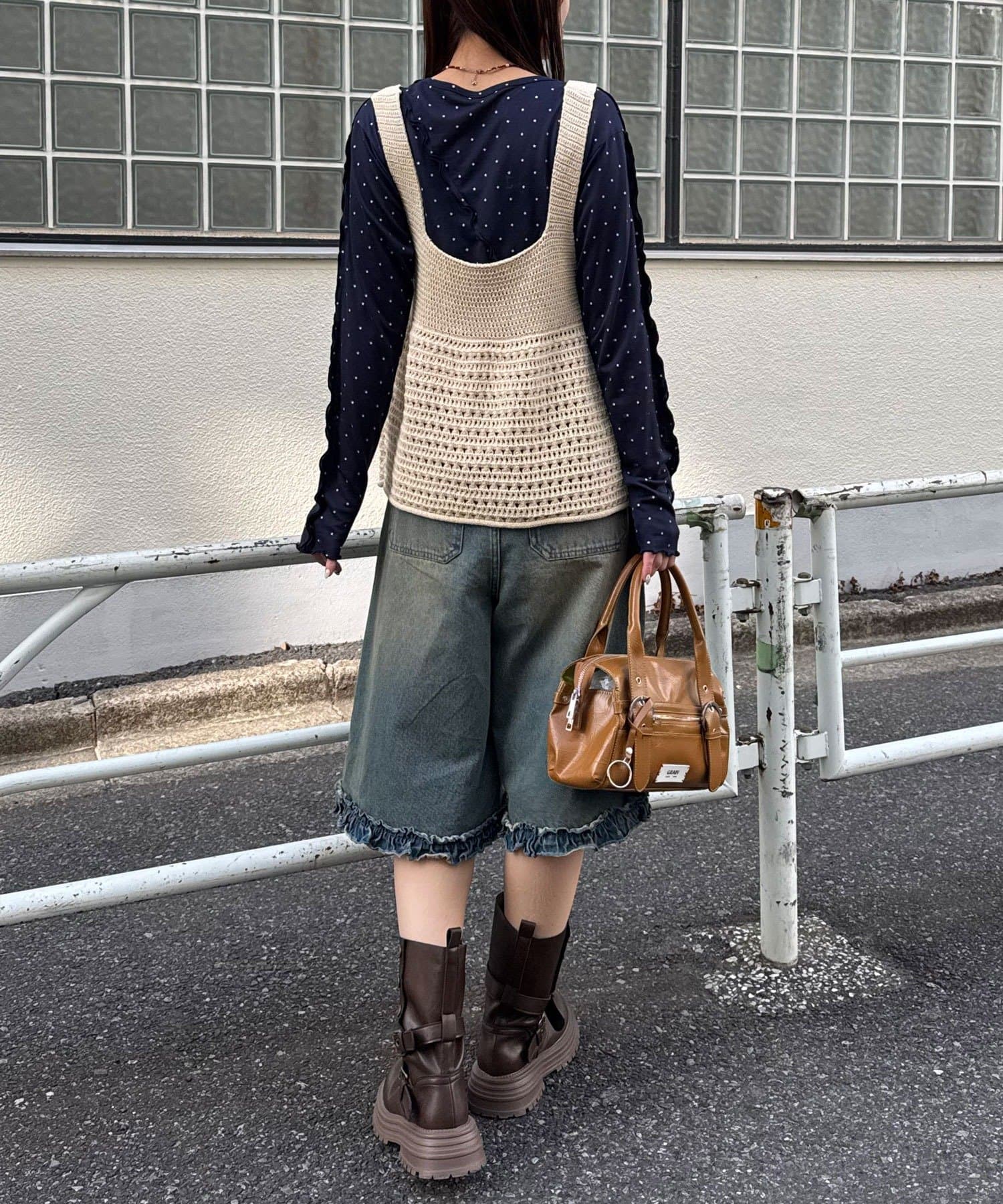CIAOPANIC Boost Hand-Stitched Knit Bustier - Image 10