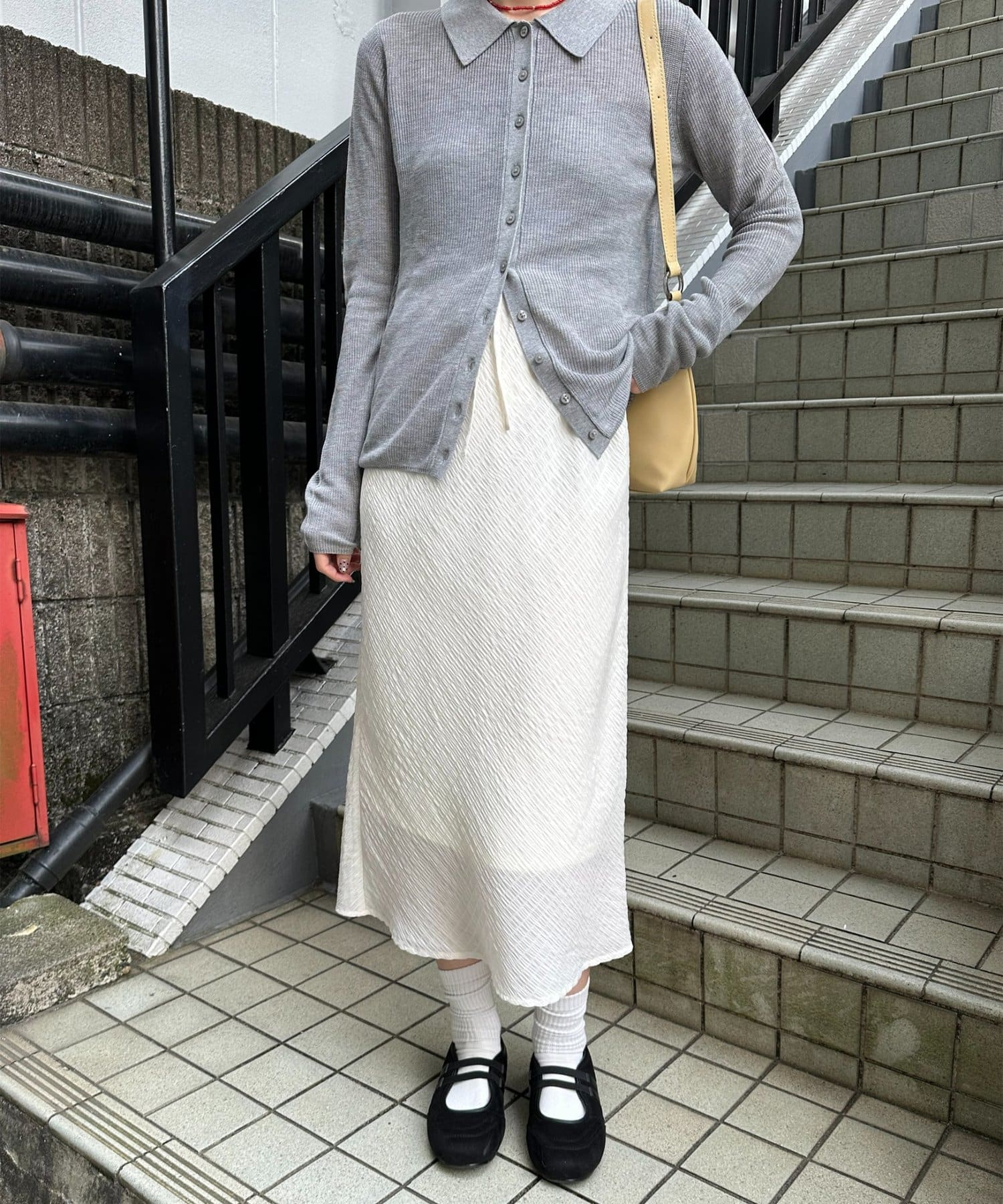 umm. by DISCOAT shirred skirt - Image 4