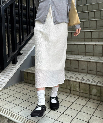 umm. by DISCOAT shirred skirt - Image 5