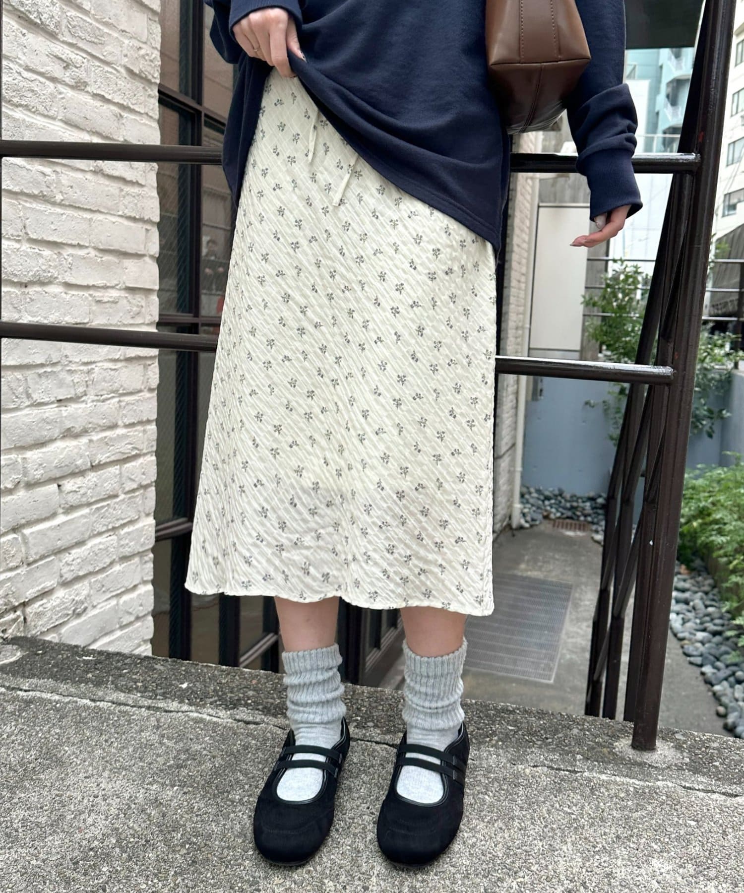 umm. by DISCOAT shirred skirt - Image 2