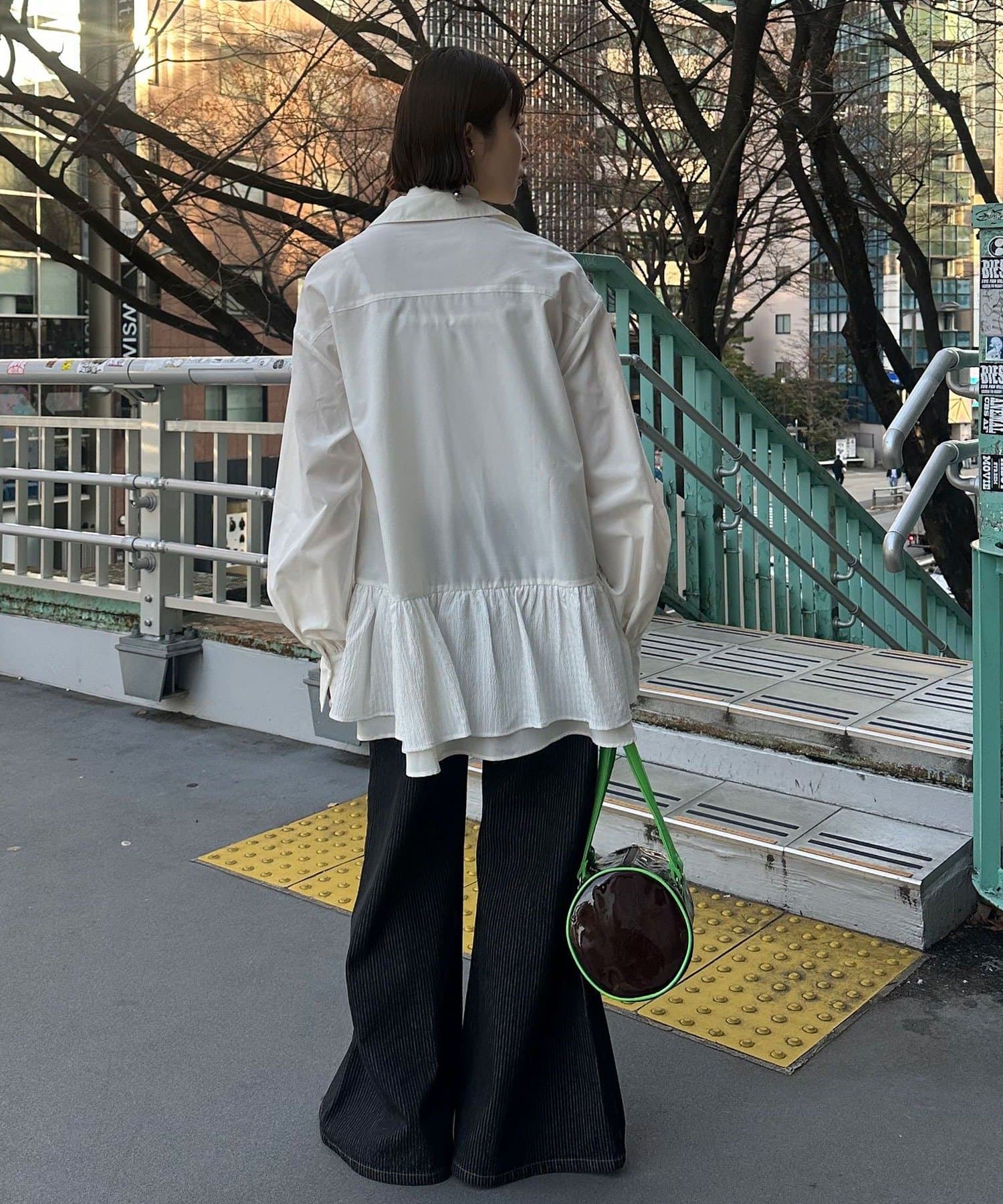 CIAOPANIC 多層束腰襯衫裙連TIE - Image 15