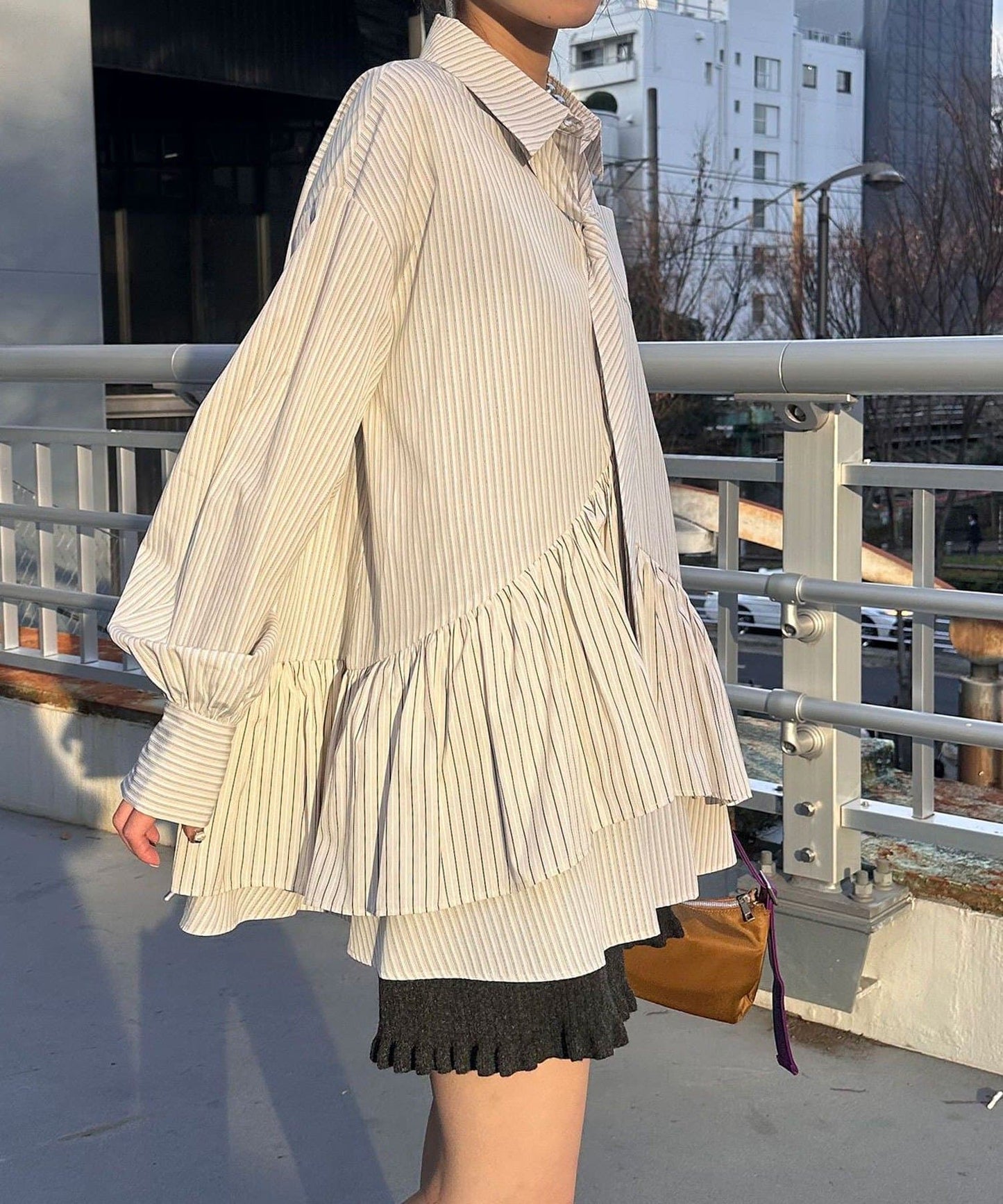 CIAOPANIC 多層束腰襯衫裙連TIE - Image 25