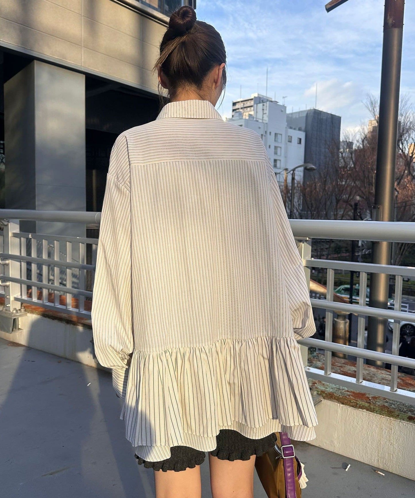 CIAOPANIC 多層束腰襯衫裙連TIE - Image 26