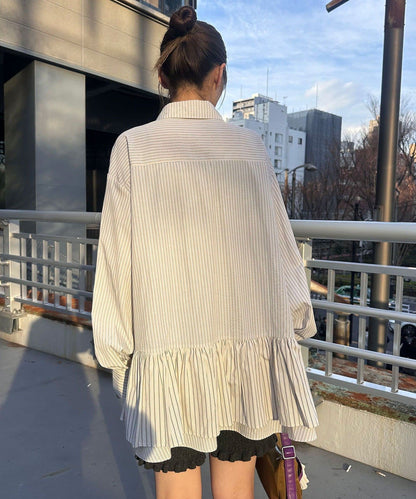 CIAOPANIC 多層束腰襯衫裙連TIE - Image 26