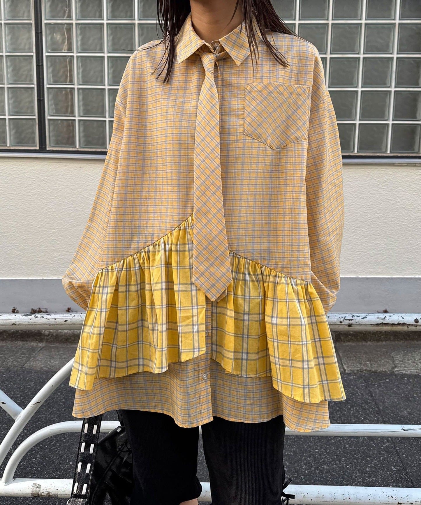 CIAOPANIC 多層束腰襯衫裙連TIE - Image 32