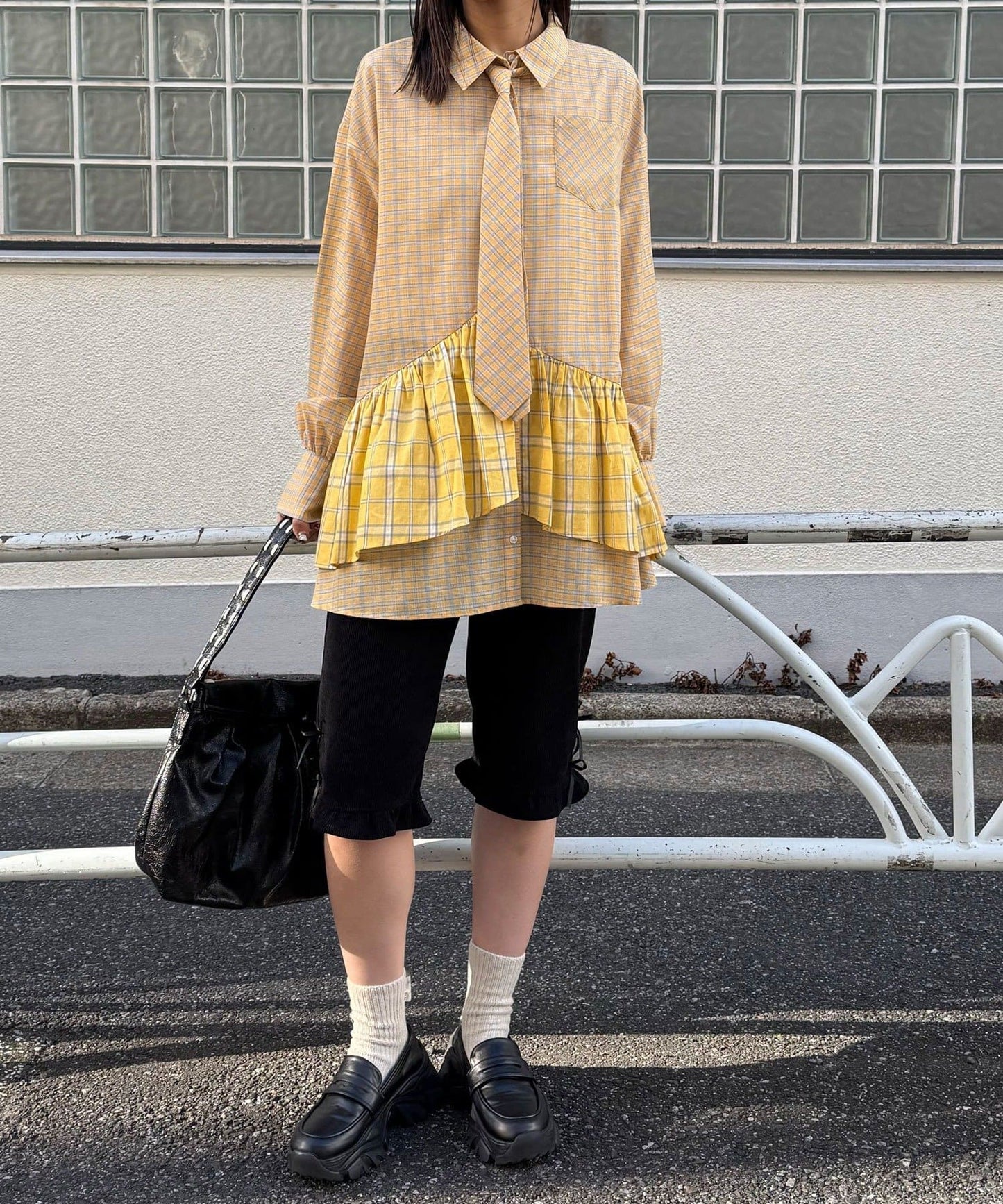 CIAOPANIC 多層束腰襯衫裙連TIE - Image 35